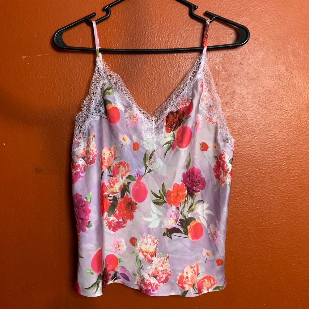 Victoria's Secret floral camisole tank medium